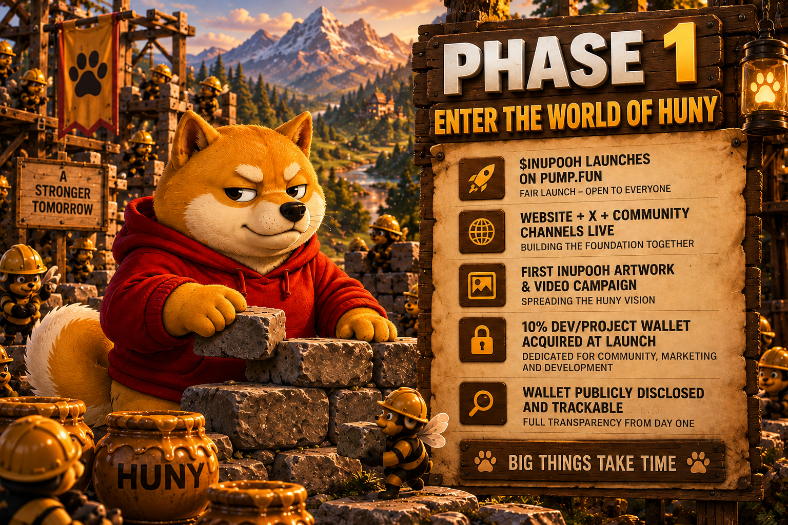 Phase 1 β Enter the World of Huny